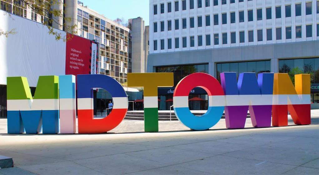 أتلانتا Impressive Mid-Downtown Residence Heart Of Peidmont Park المظهر الخارجي الصورة